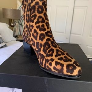 Banana Republic Chelsea Leopard Bootie